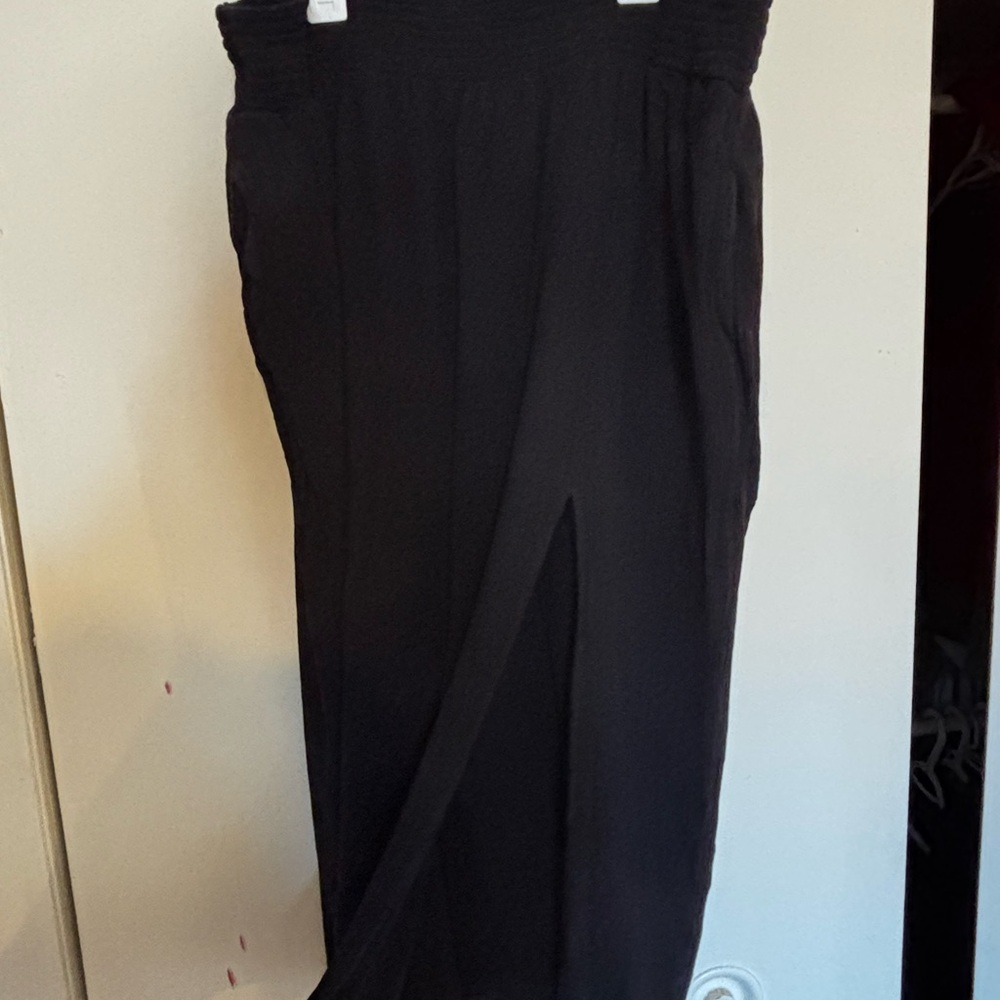 Lucy & Yak XL black stretch skirt - Picture 3 of 4